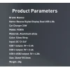 Автомобільний зарядний пристрій Baseus Digital Display 24W 2xUSB-A with USB-A to USB-C/Lightning/Micro-USB Cable Black (TZCCBX-0G)