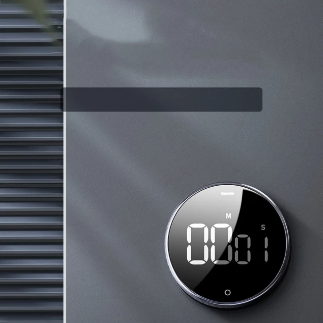 Таймер Baseus Heyo Rotation Countdown Timer Black (ACDJS-01)