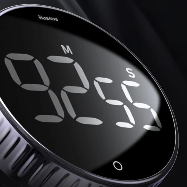 Таймер Baseus Heyo Rotation Countdown Timer Black (ACDJS-01)