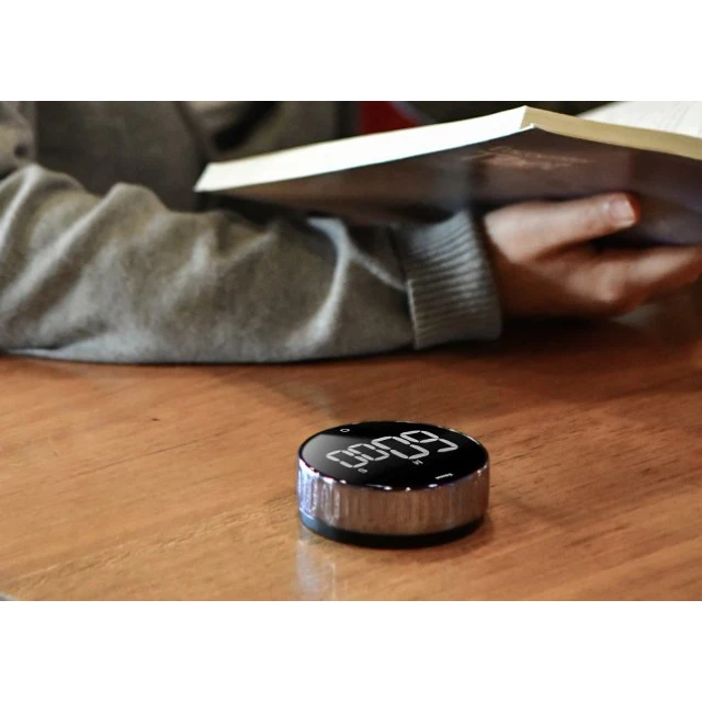 Таймер Baseus Heyo Rotation Countdown Timer Black (ACDJS-01)