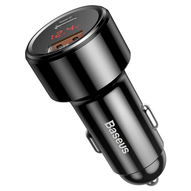 Автомобільний зарядний пристрій Baseus Magic Series PPS Type-C PD+QC 45W Black (6953156216891)