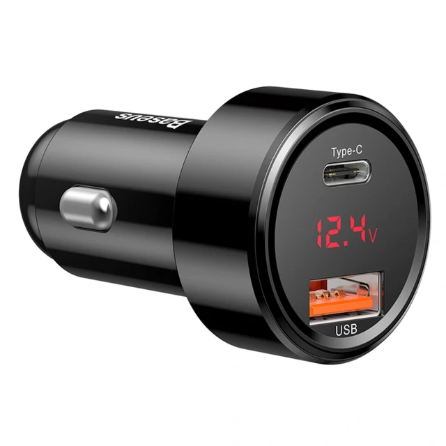 Автомобільний зарядний пристрій Baseus Magic Series PPS Type-C PD+QC 45W Black (6953156216891)