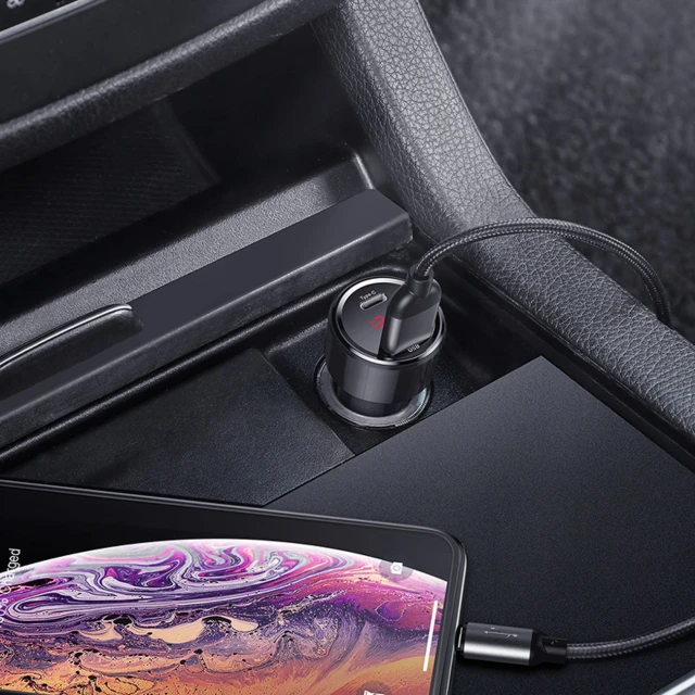Автомобільний зарядний пристрій Baseus Magic Series PPS Type-C PD+QC 45W Black (6953156216891)