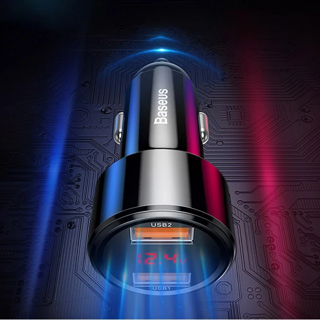 Автомобільний зарядний пристрій Baseus Magic Series PPS Type-C PD+QC 45W Black (6953156216891)