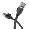 Мережевий кабель Baseus High Speed (Flat) Ethernet RJ45 Cat.6 1000Mb/s 1m Black (PCWL-B01)