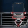 Автотримач Baseus Lateral Gravity на дефлектор гравітаційний Black (6953156219779)