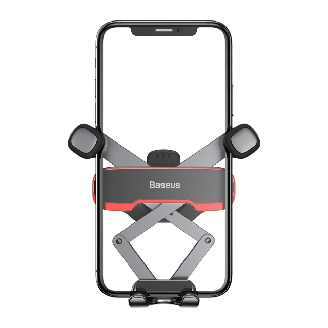 Автотримач Baseus Lateral Gravity на дефлектор гравітаційний Black (6953156219779)