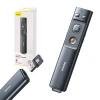 Пульт дистанційного керування Baseus Orange Dot with Laser Pointer Gray (ACFYB-0G)