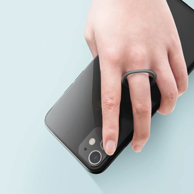 Кільце-тримач для смартфона Baseus Invisible Phone Ring Holder Silver (SUYB-0S)