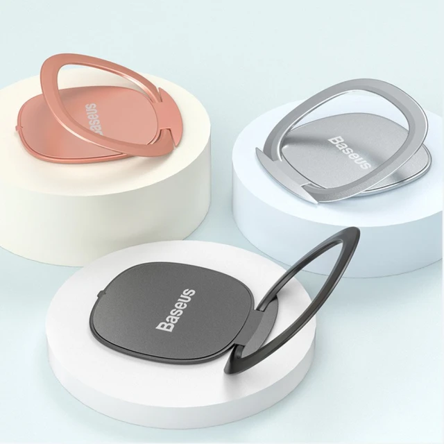 Кільце-тримач для смартфона Baseus Invisible Phone Ring Holder Silver (SUYB-0S)