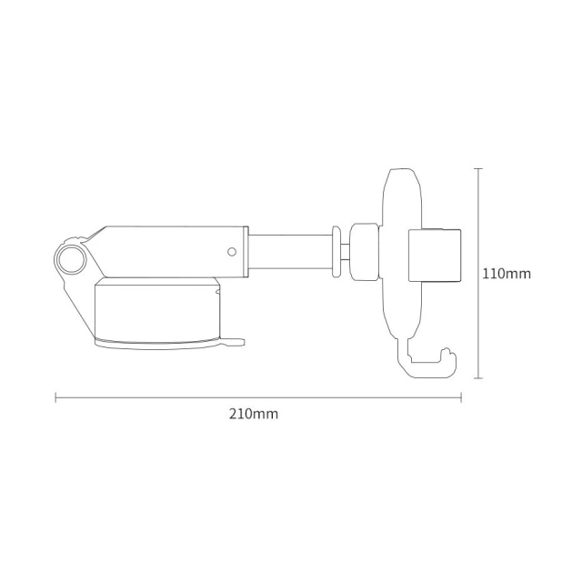 Автотримач Baseus Tank Gravity Silver (SUYL-TK01)