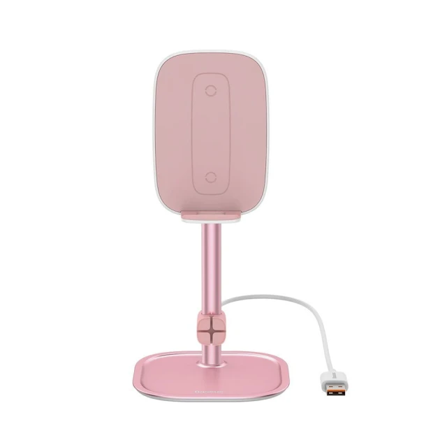 Бездротовий зарядний пристрій Baseus 15W Rose Gold (6953156229242)
