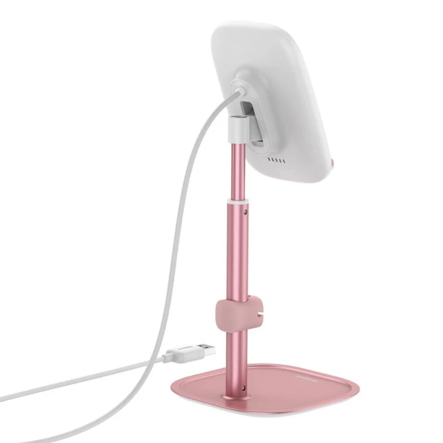 Бездротовий зарядний пристрій Baseus 15W Rose Gold (6953156229242)