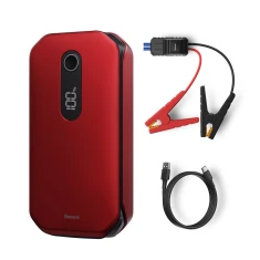 Автомобільний пусковий пристрій Baseus Starter Jump Starter Booster 12000 mAh Red (CRJS03-09)