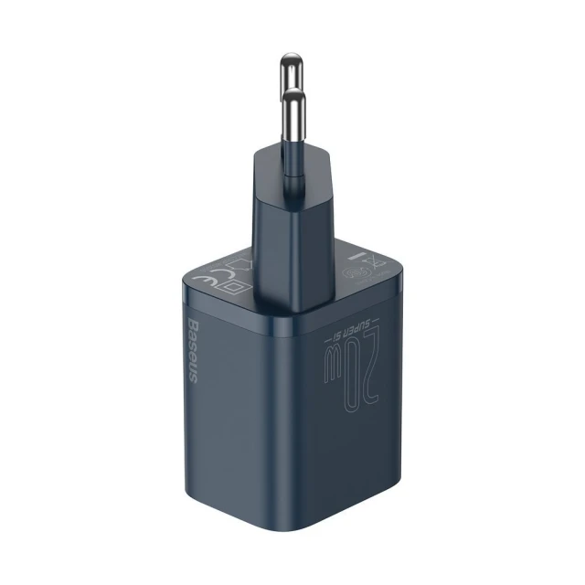 Сетевое зарядное устройство Baseus Super Si 20W USB-C Blue (TZCCSUP-B03)