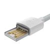 Кабель Baseus Simple Wisdom USB-A to Lightning 1.5m White (2pcs/pack) (TZCALZJ-02)