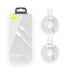 Кабель Baseus Simple Wisdom USB-C to Lightning PD 20W 1.5m (2 Pack) White (TZCATLZJ-02)