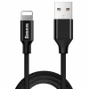 Кабель Baseus Yiven USB-A to Lightning 1.8m Black (CALYW-A01)