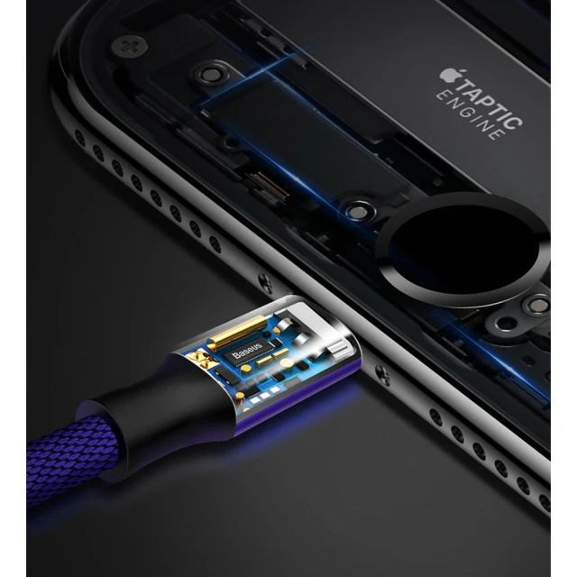 Кабель Baseus Yiven USB-A to Lightning 1.8m Black (CALYW-A01)