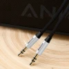 Кабель Baseus Yiven M30 Stereo AUX 3.5mm Male Mini Jack 1.5m Black/Silver (CAM30-CS1)