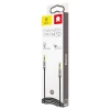 Кабель Baseus Yiven M30 Stereo AUX 3.5mm Male Mini Jack 1.5m Black/Silver (CAM30-CS1)