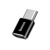 Перехідник Baseus OTG Micro USB to Type-C Black (CAMOTG-01)