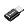 Перехідник Baseus OTG Micro USB to Type-C Black (CAMOTG-01)