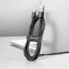 Кабель Baseus Cafule USB-A to USB-C 0.5m Black/Grey (CATKLF-AG1)