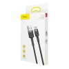 Кабель Baseus Cafule USB-A to USB-C 0.5m Black/Grey (CATKLF-AG1)