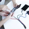 Кабель Baseus Rapid 4-in-1 USB-A to 2xUSB-C/Lightning/Micro-USB 1.2m Black (CA1T4-B01)