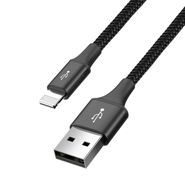 Кабель Baseus Rapid 4-in-1 USB-A to 2xUSB-C/Lightning/Micro-USB 1.2m Black (CA1T4-B01)