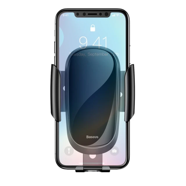 Автодержатель Baseus Future Gravity Car Mount Holder Black (SUYL-WL01)