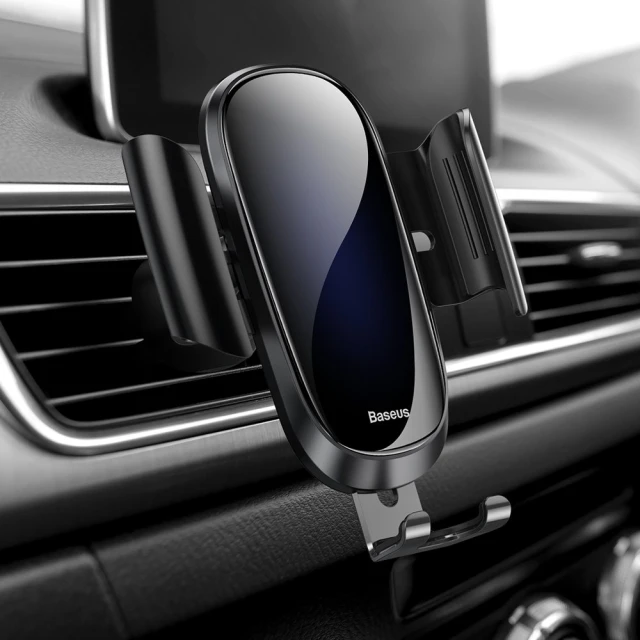 Автодержатель Baseus Future Gravity Car Mount Holder Black (SUYL-WL01)