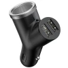 Автомобільний зарядний пристрій Baseus Y Type 40W 2xUSB-A Black (CCALL-YX01)