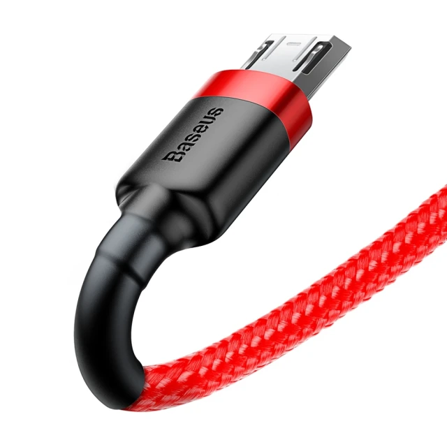 Кабель Baseus Cafule USB-A to Micro-USB 1m Red (CAMKLF-B09)