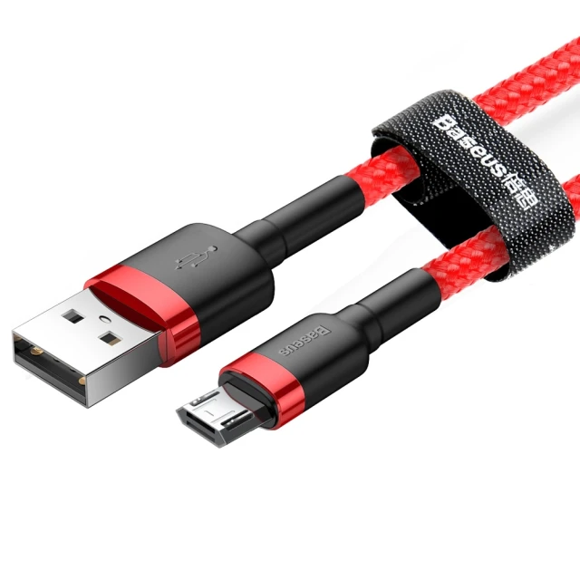 Кабель Baseus Cafule USB-A to Micro-USB 1m Red (CAMKLF-B09)