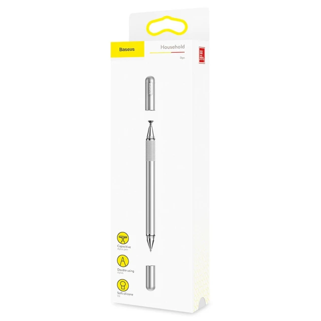 Стилус-ручка Baseus Golden Cudgel Capacitive Stylus Pen Silver (ACPCL-0S)