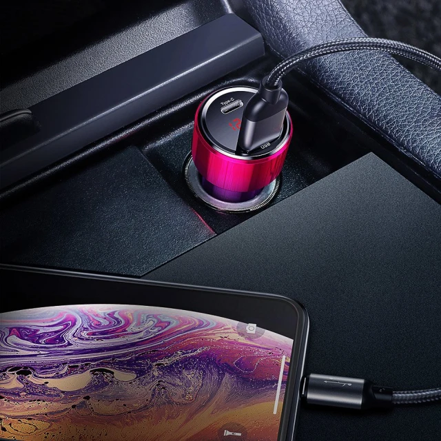 Автомобільний зарядний пристрій Baseus Magic Series QC 45W 2xUSB-A Black (CCMLC20A-01)