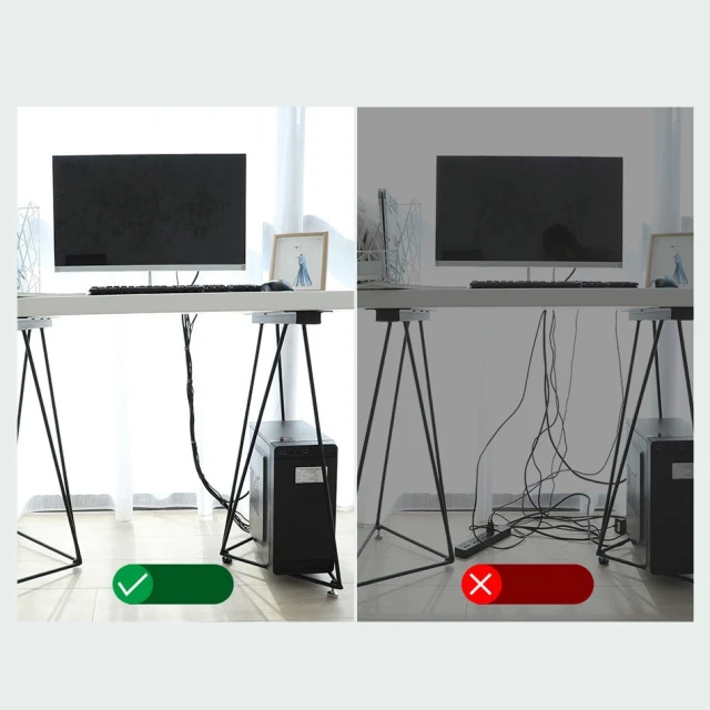 Органайзер Baseus Rainbow Circle 3m Black (ACMGT-F01)