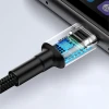 Кабель Baseus Cafule USB-A to USB-C 1m Black/Grey (CATKLF-PG1)