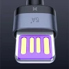Кабель Baseus Cafule USB-A to USB-C 1m Black/Grey (CATKLF-PG1)
