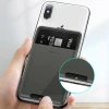 Магнітний гаманець Baseus Back Stick Silicone Card Bag Grey with MagSafe (ACKD-B0G)