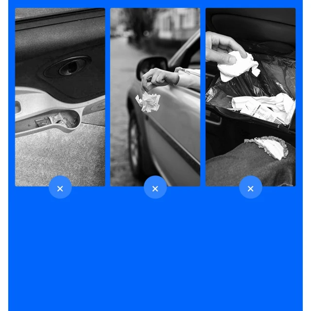 Портативная урна для мусора Baseus Car Trash Can Black (CRLJT-01)