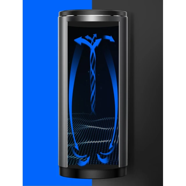Портативная урна для мусора Baseus Car Trash Can Black (CRLJT-01)