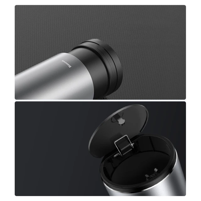 Портативная урна для мусора Baseus Car Trash Can Black (CRLJT-01)