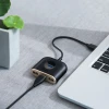 USB-хаб Baseus Square round 4-in-1 USB-C to x4USB-A 1m Black (CAHUB-AY01)