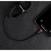 Кабель Baseus Cafule USB-C to Lightning 1m Black/Grey (CATLKLF-G1)