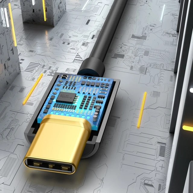Адаптер Baseus L54 USB-C to Jack 3.5 mm Black (CATL54-01)