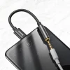Адаптер Baseus L54 USB-C to Jack 3.5 mm Black (CATL54-01)