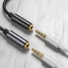 Адаптер Baseus L54 USB-C to Jack 3.5 mm Black (CATL54-01)
